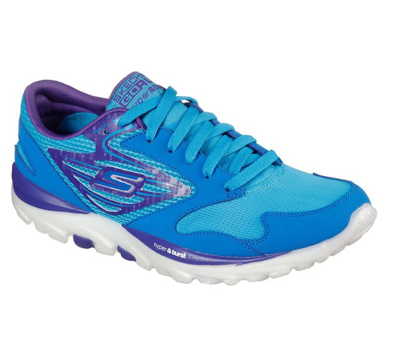Skechers Gorun Og Hyper - Womens Running Shoes Blue/Purple [AU-YS1641]